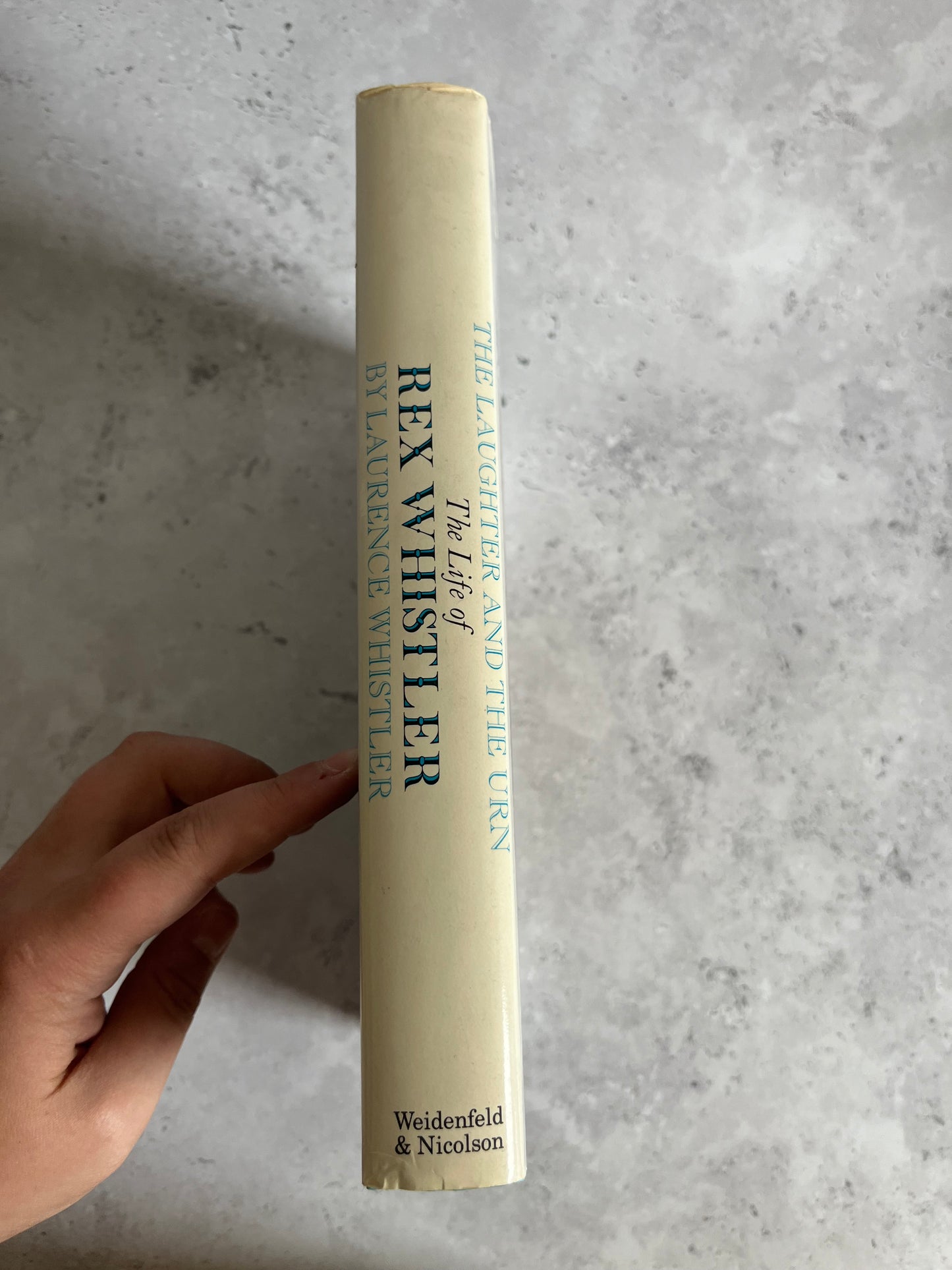 First Edition The Laughter And The Urn: The Life Of Rex Whistler By Laurence Whistler
