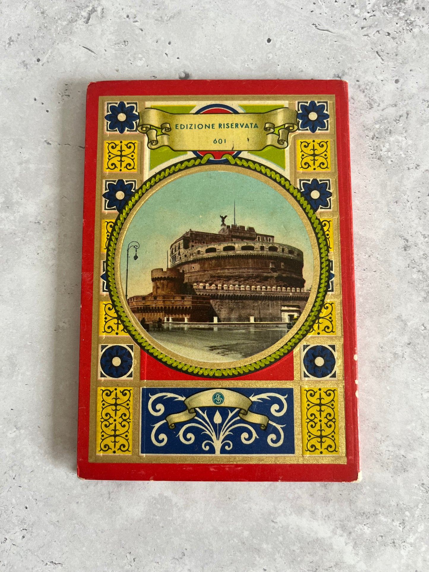 Vintage Ricordo Di Roma Parte 1A Foldout Postcard Souvenir Book Italian