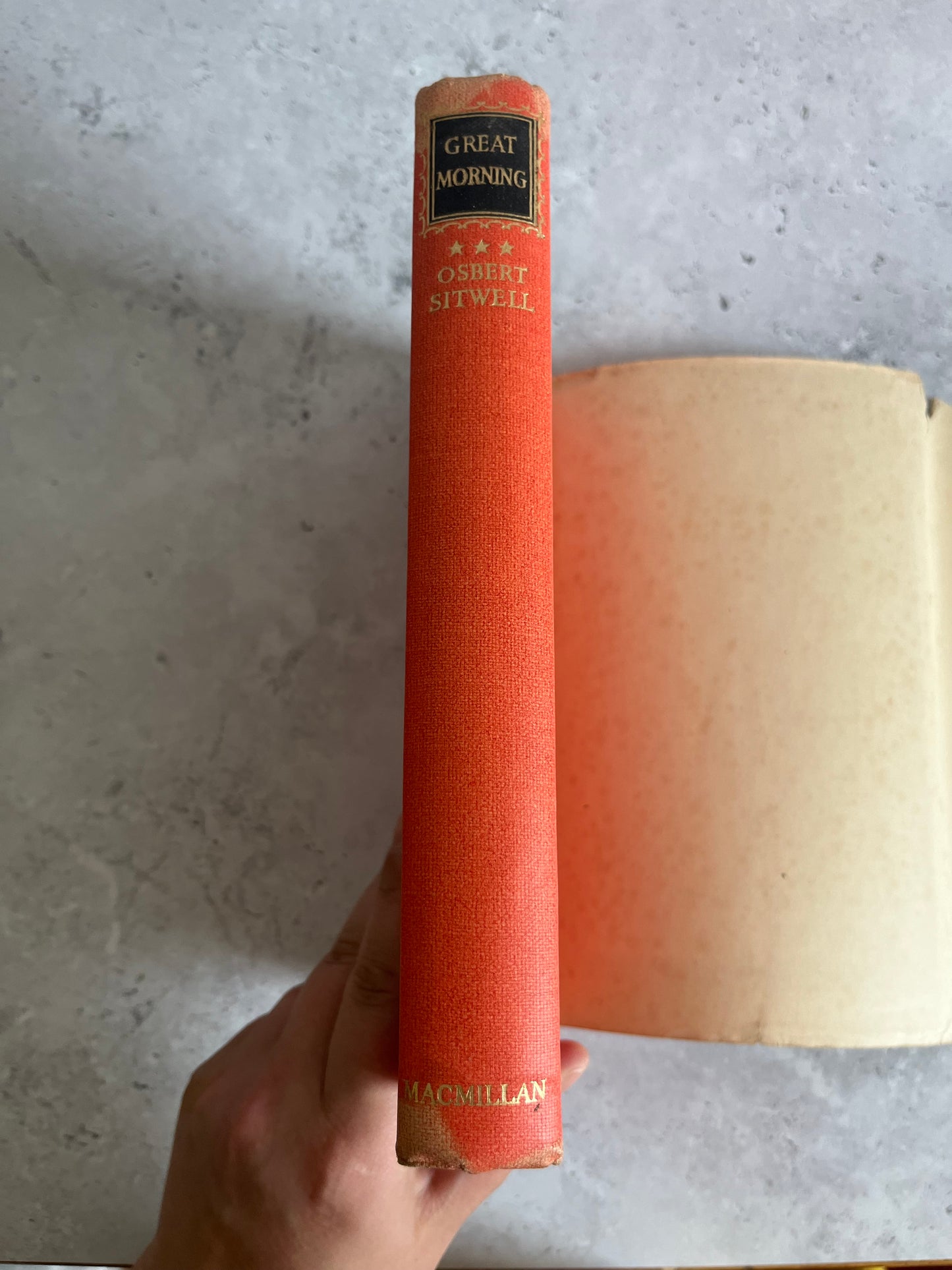 First Edition Great Morning By Osbert Sitwell Hardback Book