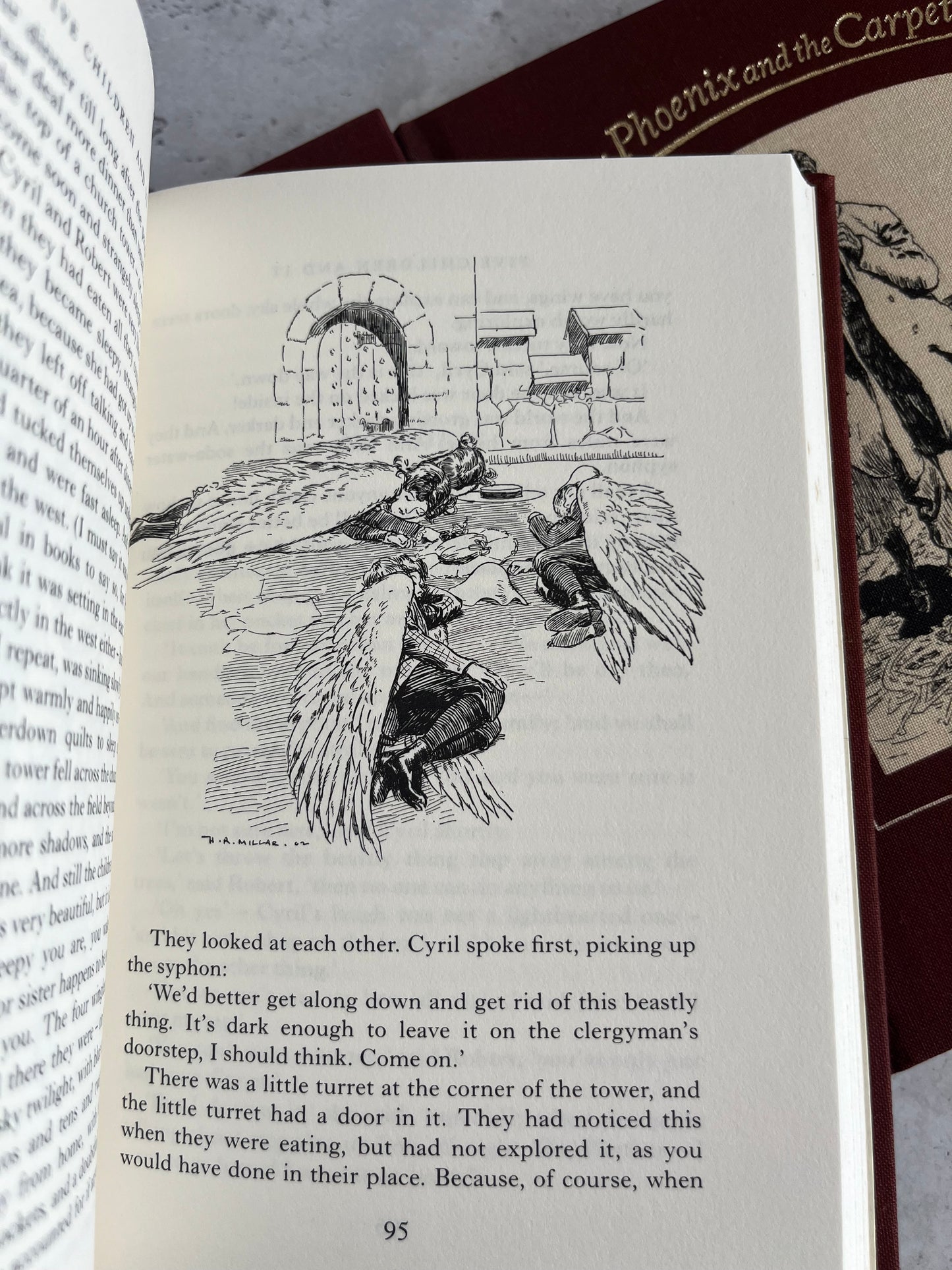 The Adventures Of The Five Children By E. Nesbit Folio Edition 3 Volume Set