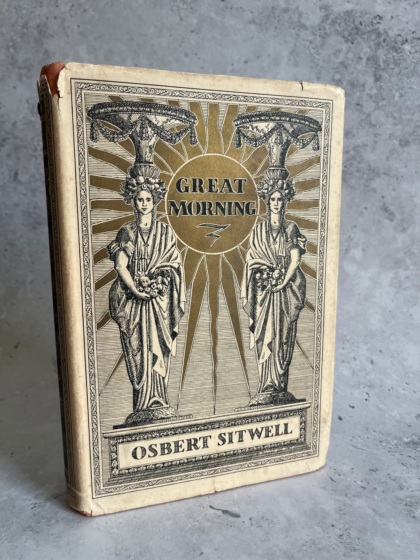 First Edition Great Morning By Osbert Sitwell Hardback Book