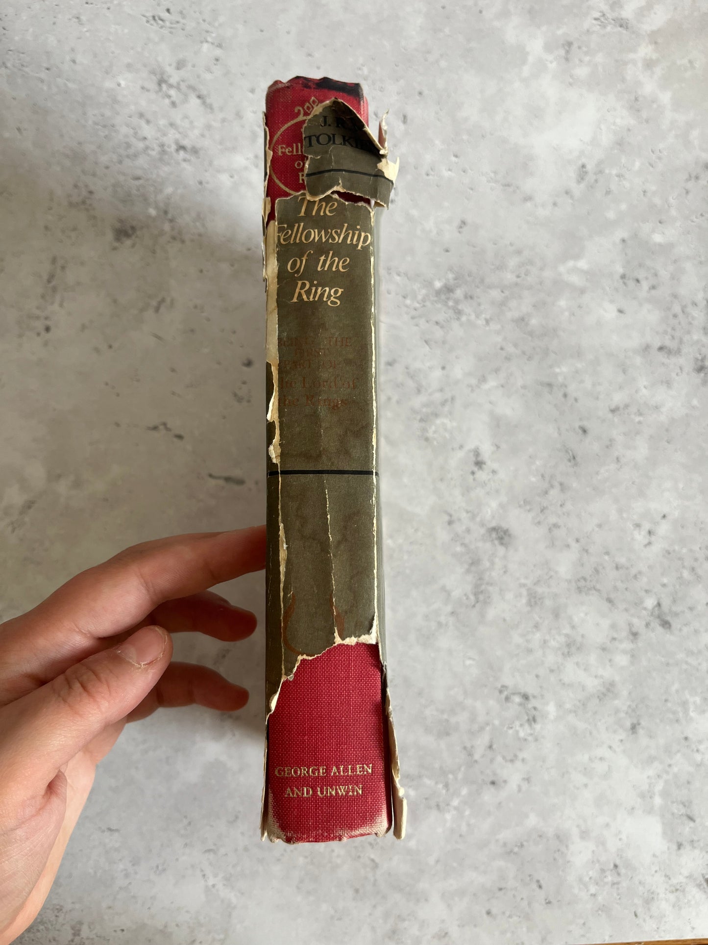 The Fellowship Of The Ring By J R R Tolkien Hardback George Allen & Unwin 1973 Ed.