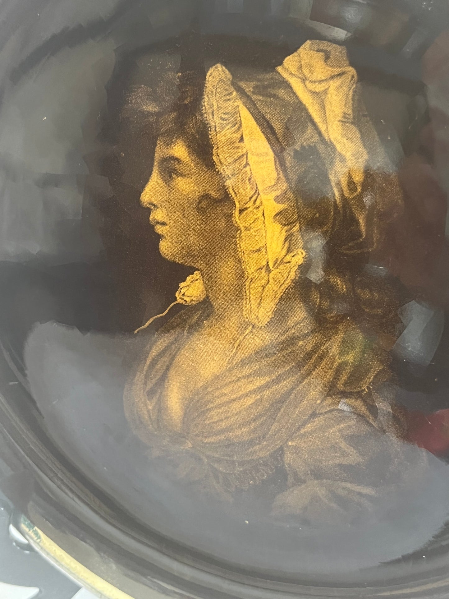 Ridgway England Portrait ‘A St Giles’s Beauty’ Bartolozzi Wall Plate