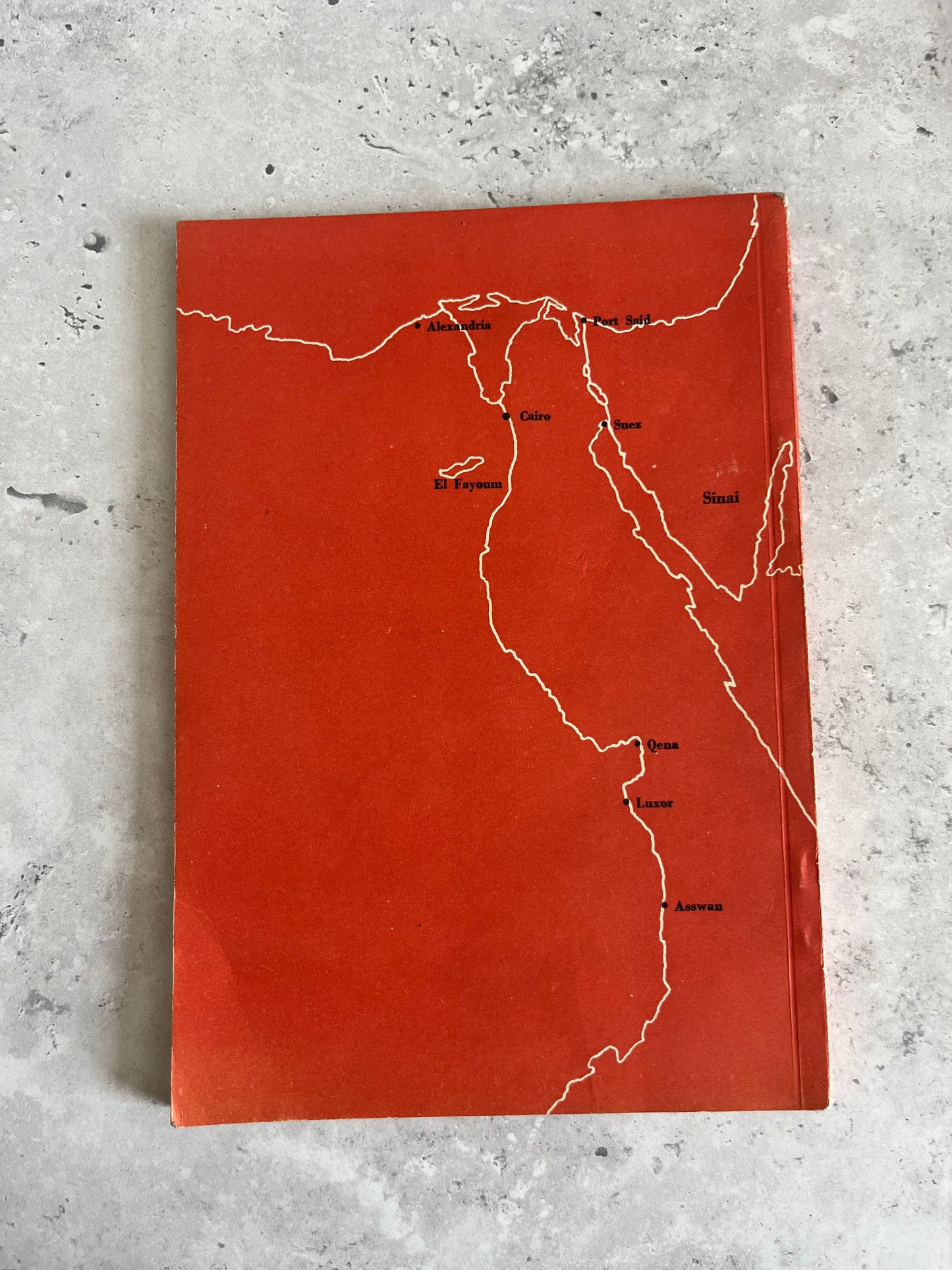 Vintage 1957 Egypt Tourist Information Booklet Retro Non Fiction Book