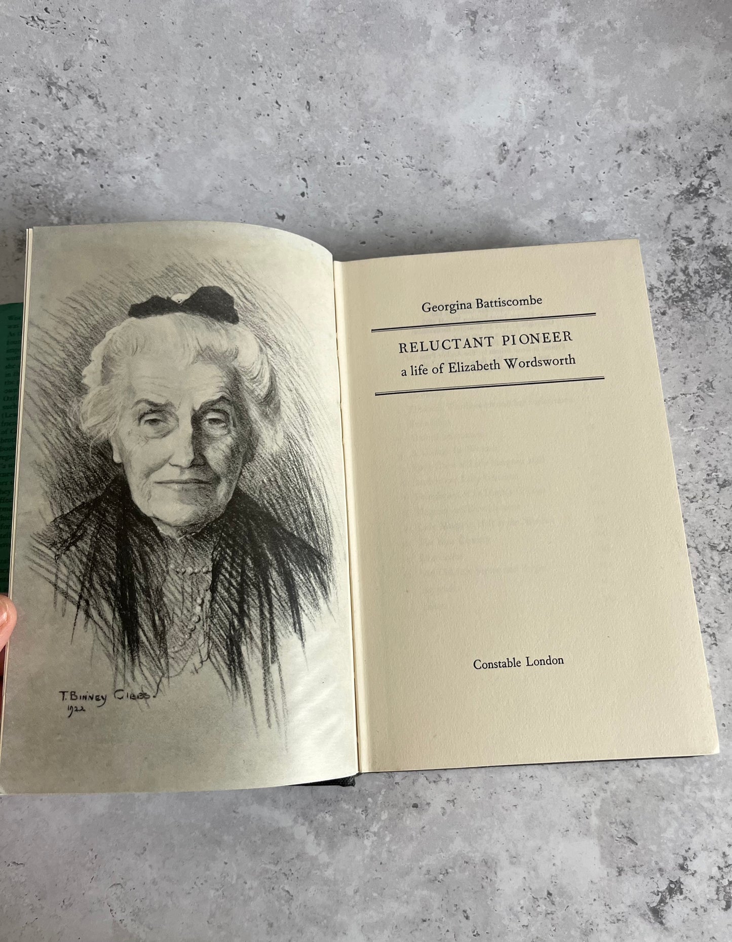 Reluctant Pioneer: The Life Of Elizabeth Wordsworth By Georgina Battiscombe