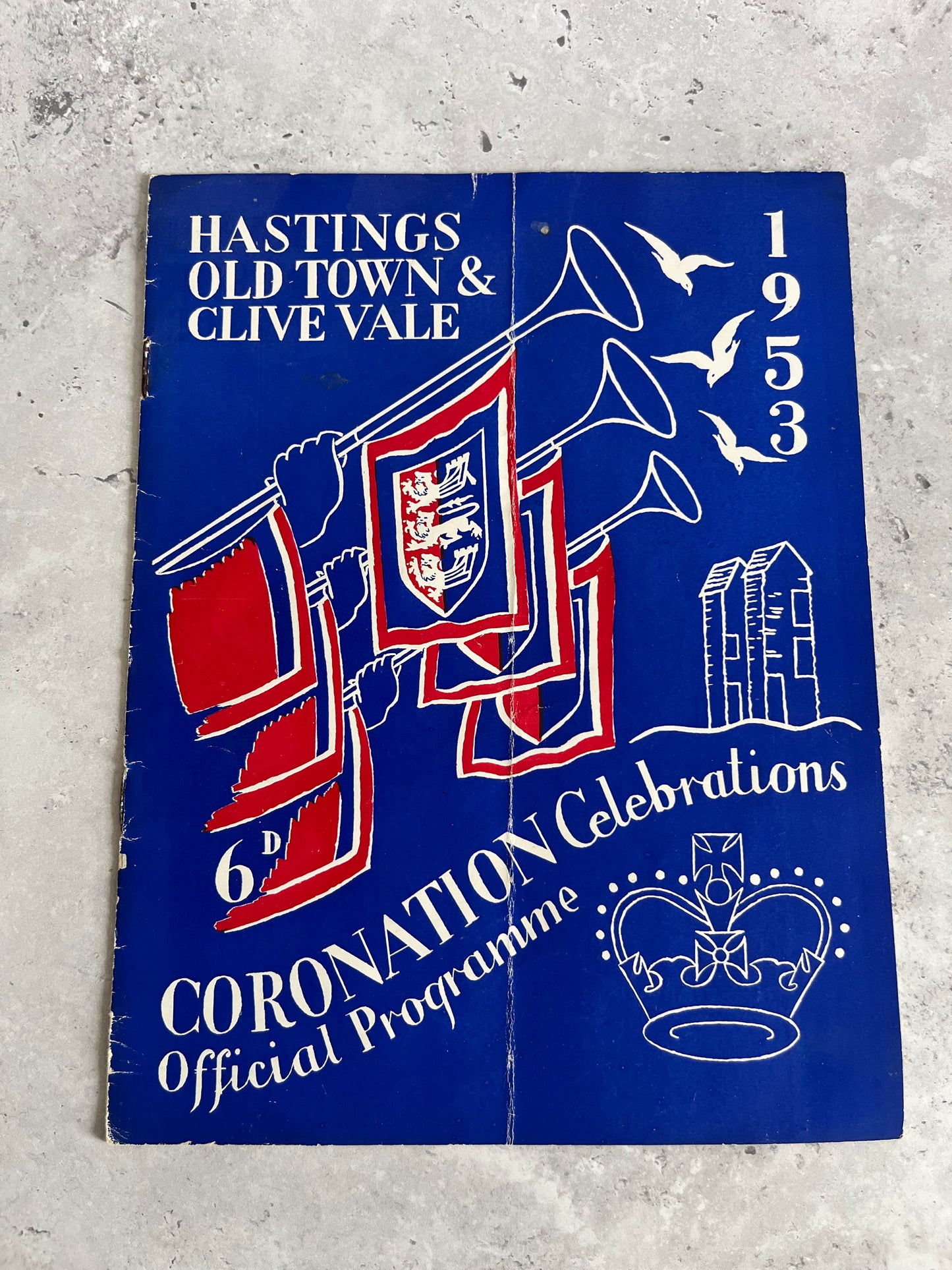 Hastings 1953 Old Town Coronation Celebration Official Programme