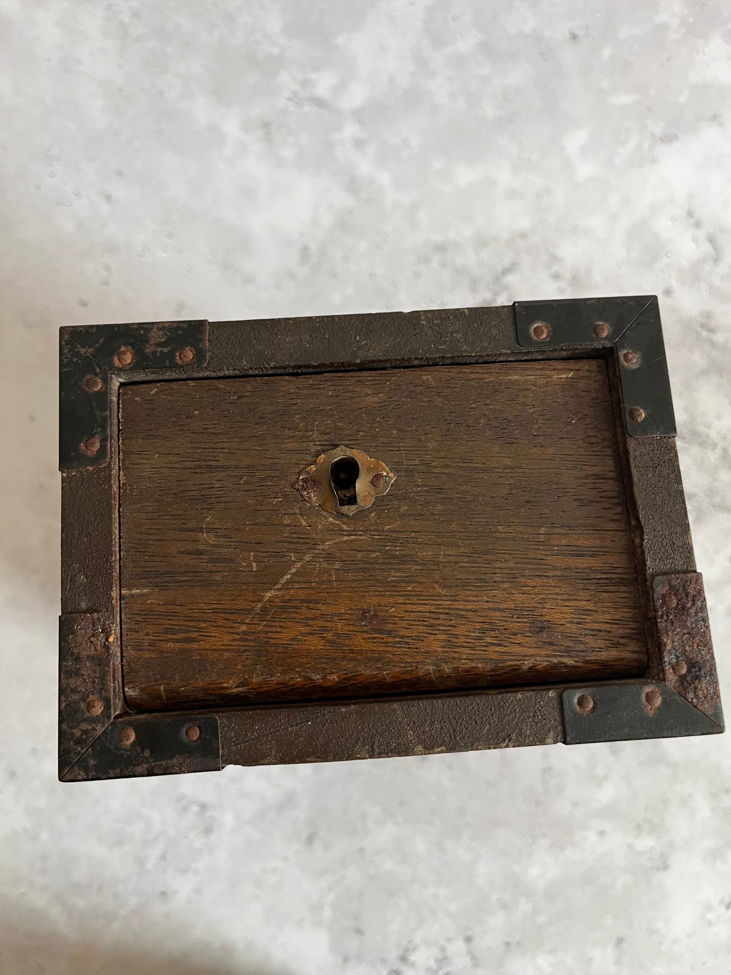 Vintage Japanese Wooden Money Box Nomura Sercurities 20C