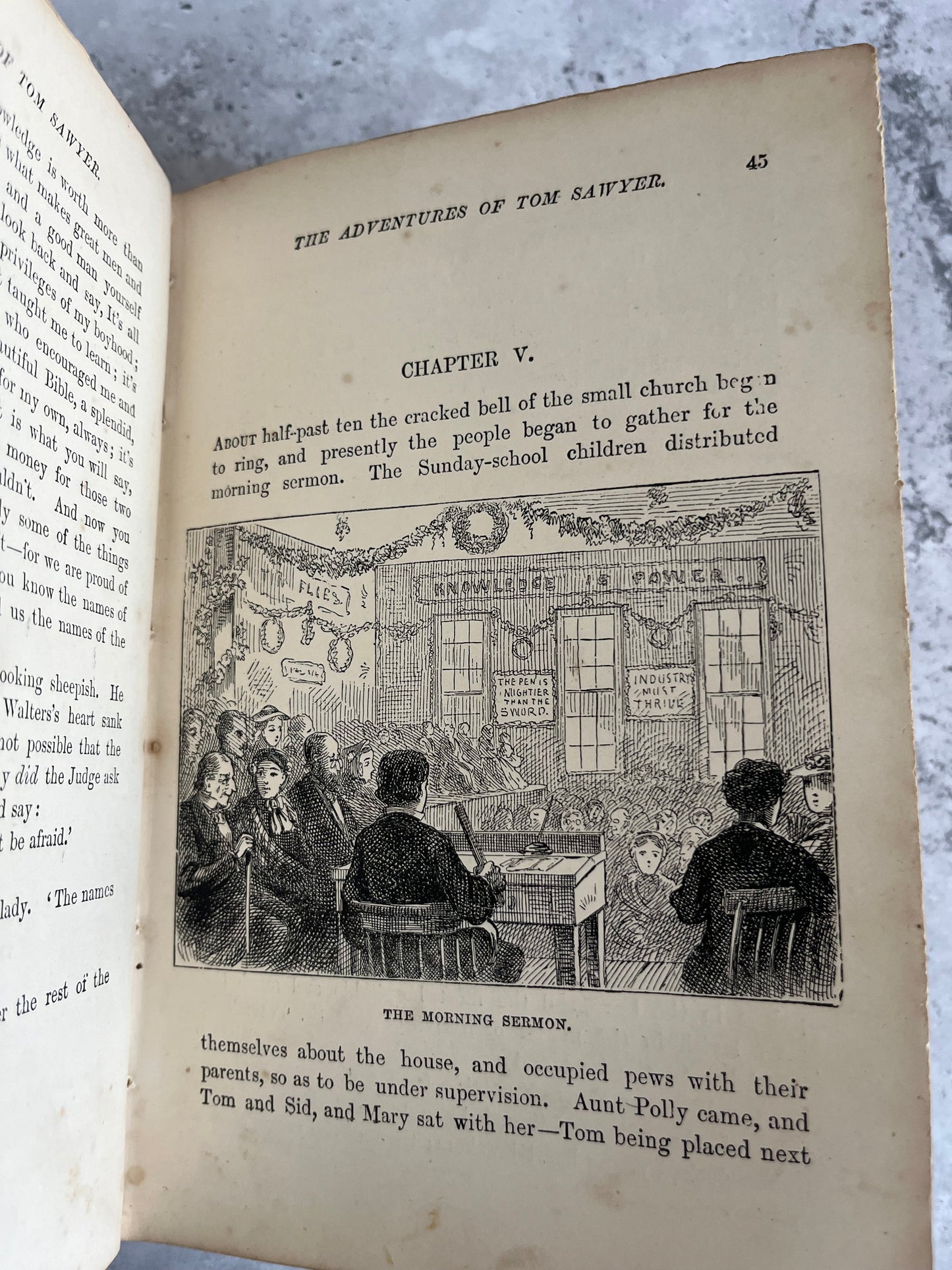 The Adventures Of Tom Sawyer By Mark Twain 1897 Illustrated Ed Book