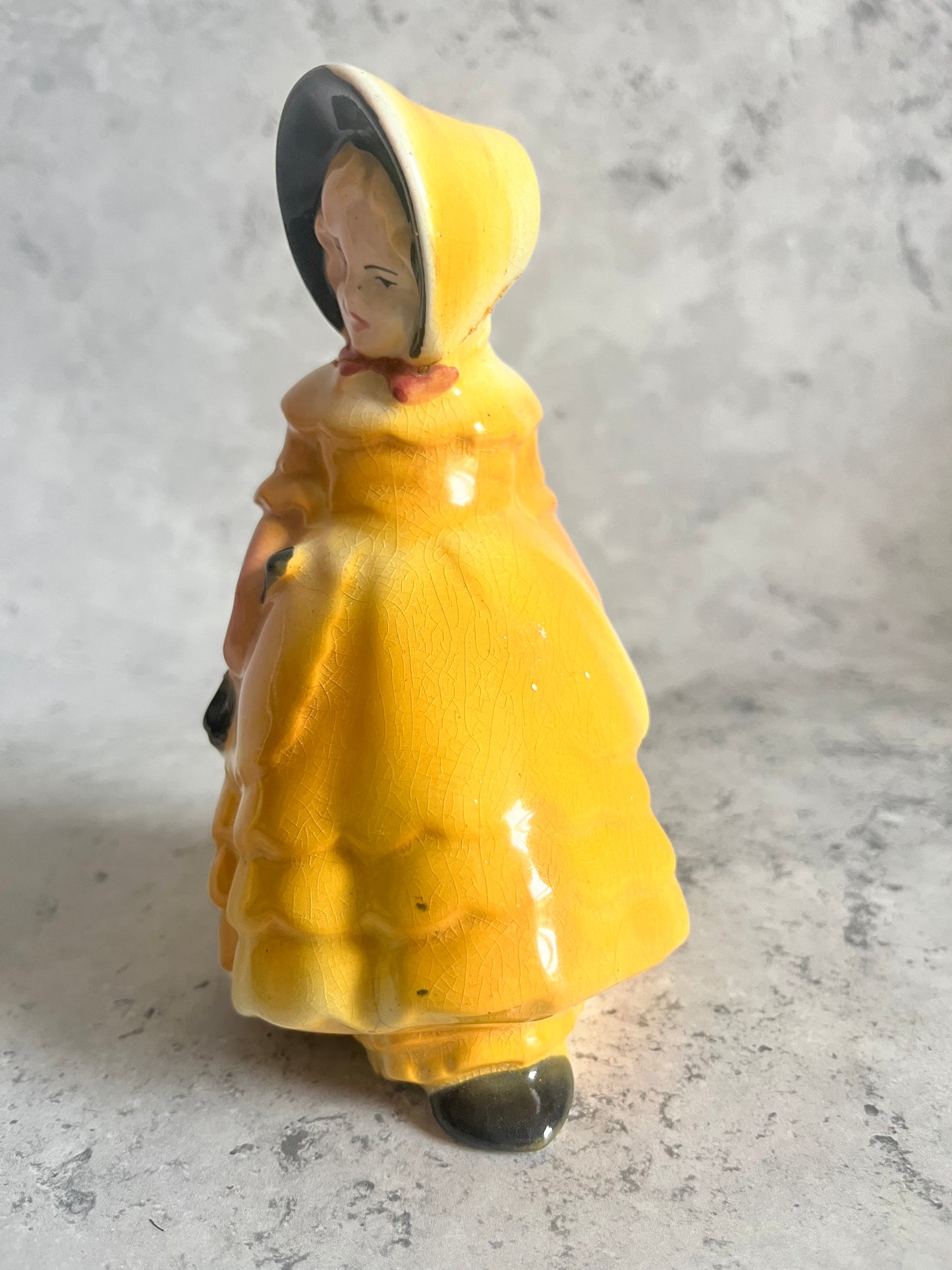 Vintage Pair Of Ceramic Bookends Boy Girl Pairing Victorian Style