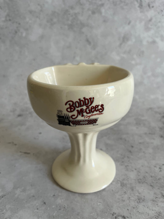 Vintage Bobby McGee Bathroom Sink Novelty Ceramic Cocktail Glass