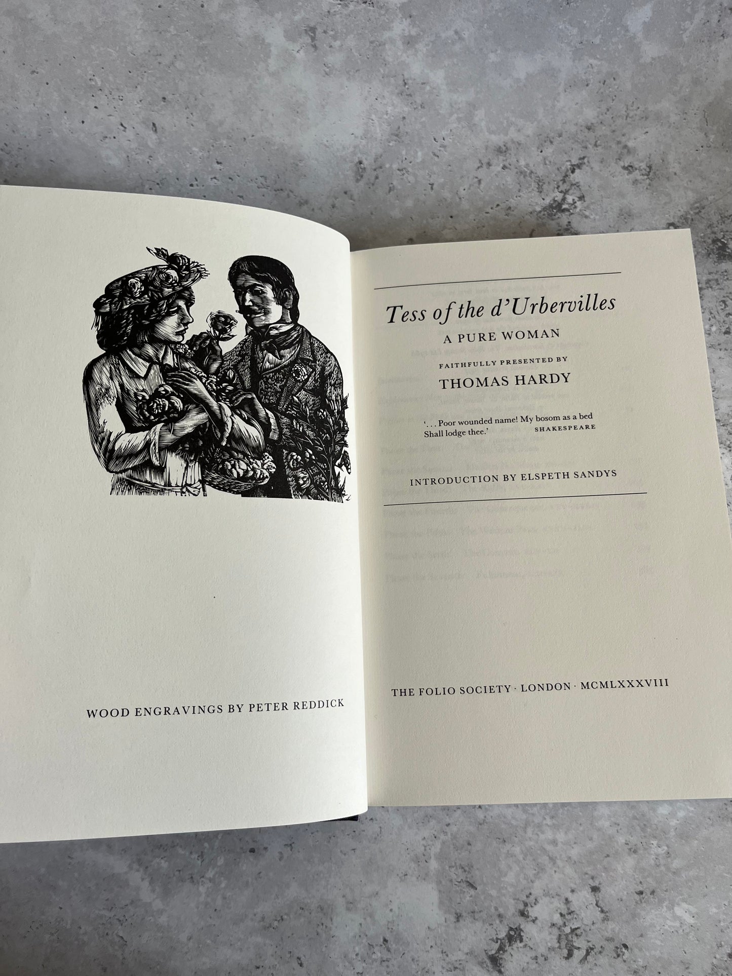 Tess Of The D’Urbervilles By Thomas Hardy Clothbound 1997 Ed HB Book