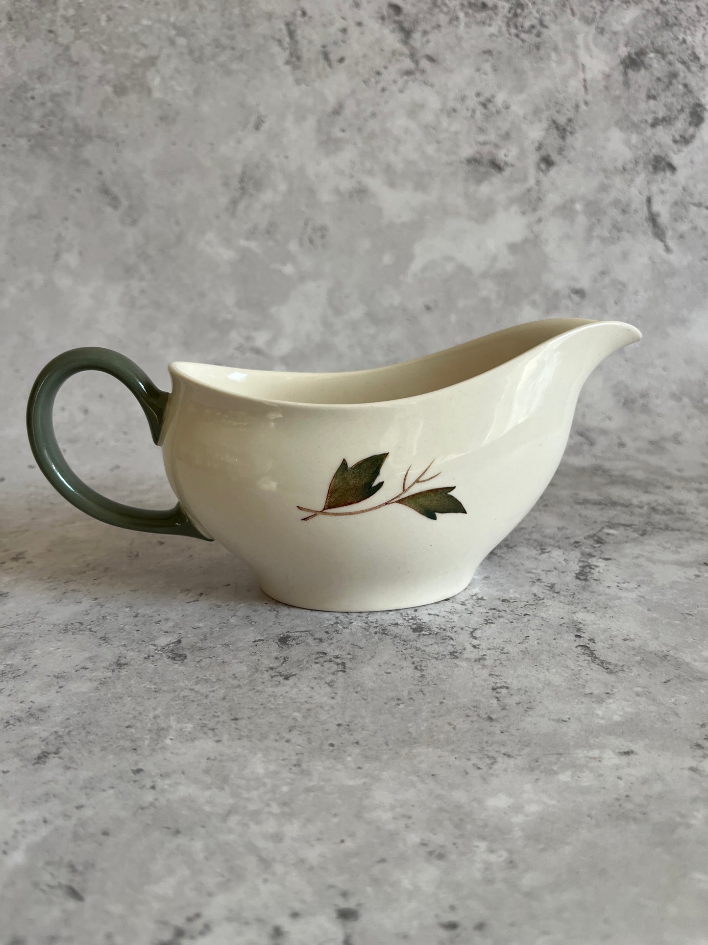 Wedgwood Covent Garden Pattern Gravy Boat 1960s Ceramic Fruit Design