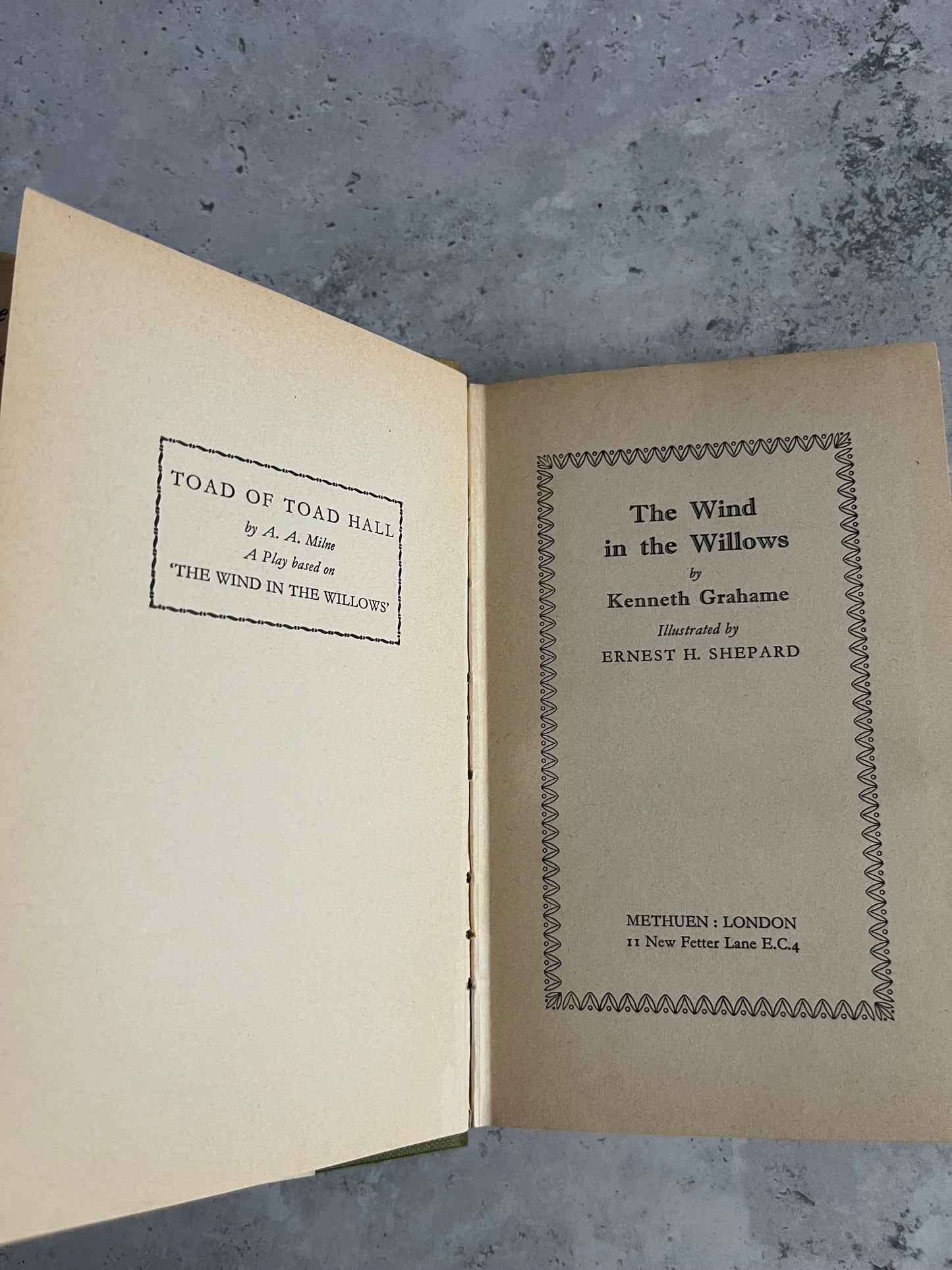 The Wind In The Willows By Kenneth Grahame Illustrated Hardback Book Methuen 1968 Edition