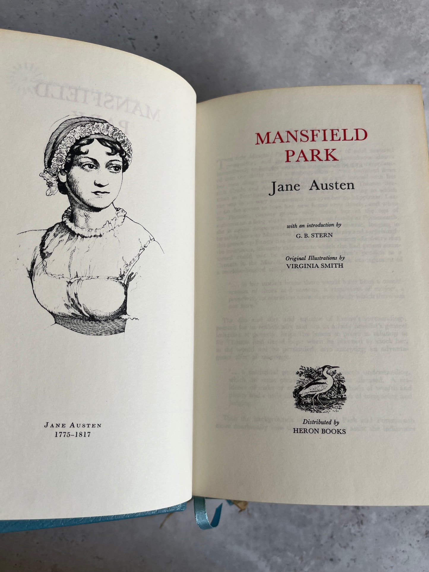 Jane Austen Complete 5 Volume Set Heron Books 1970s Leather Bound Ed.