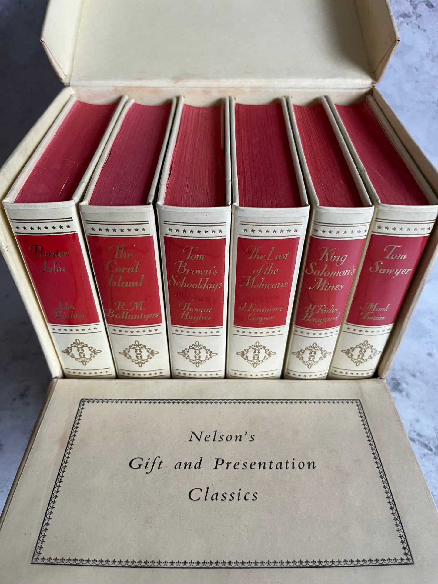 Nelson’s Gift And Presentation Classics 6 Book 1950’s Boxed Set