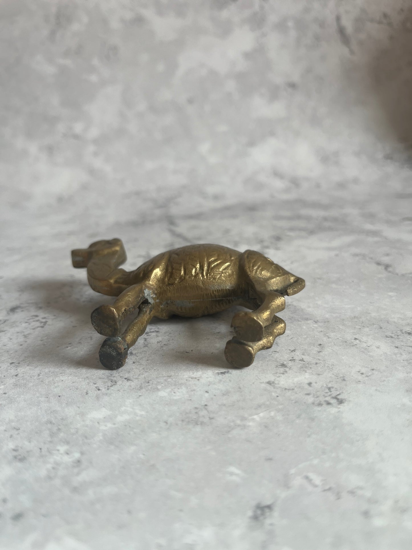 Vintage Brass Camel Ornament Mid Century Style Animal Figurine