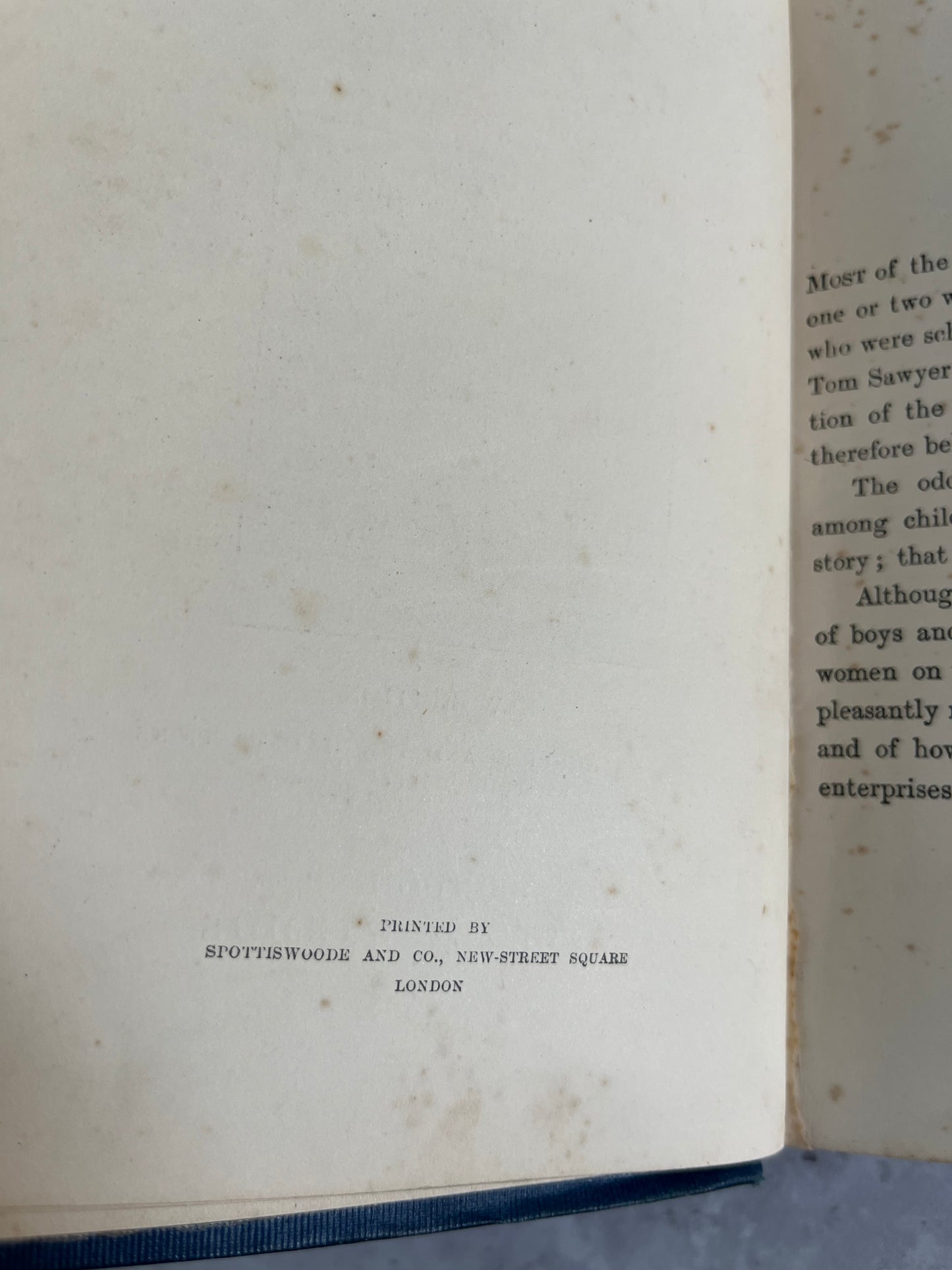 The Adventures Of Tom Sawyer By Mark Twain 1897 Illustrated Ed Book