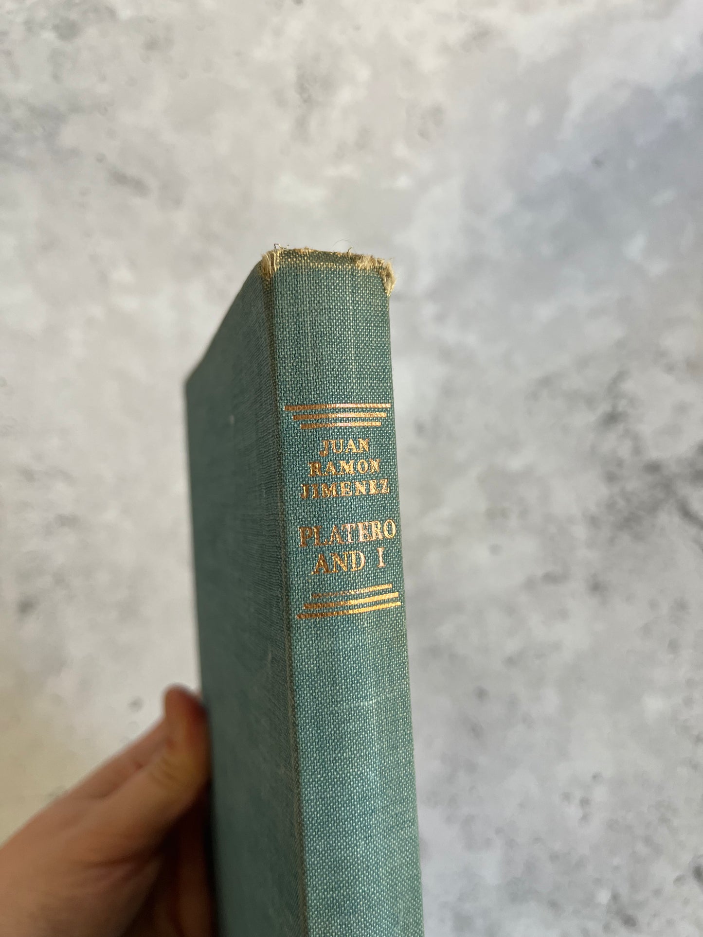 Platero And I By Juan Ramón Jiménez Dolphin Press 1st Ed. Ill. By Baltasar Lobo HB Book