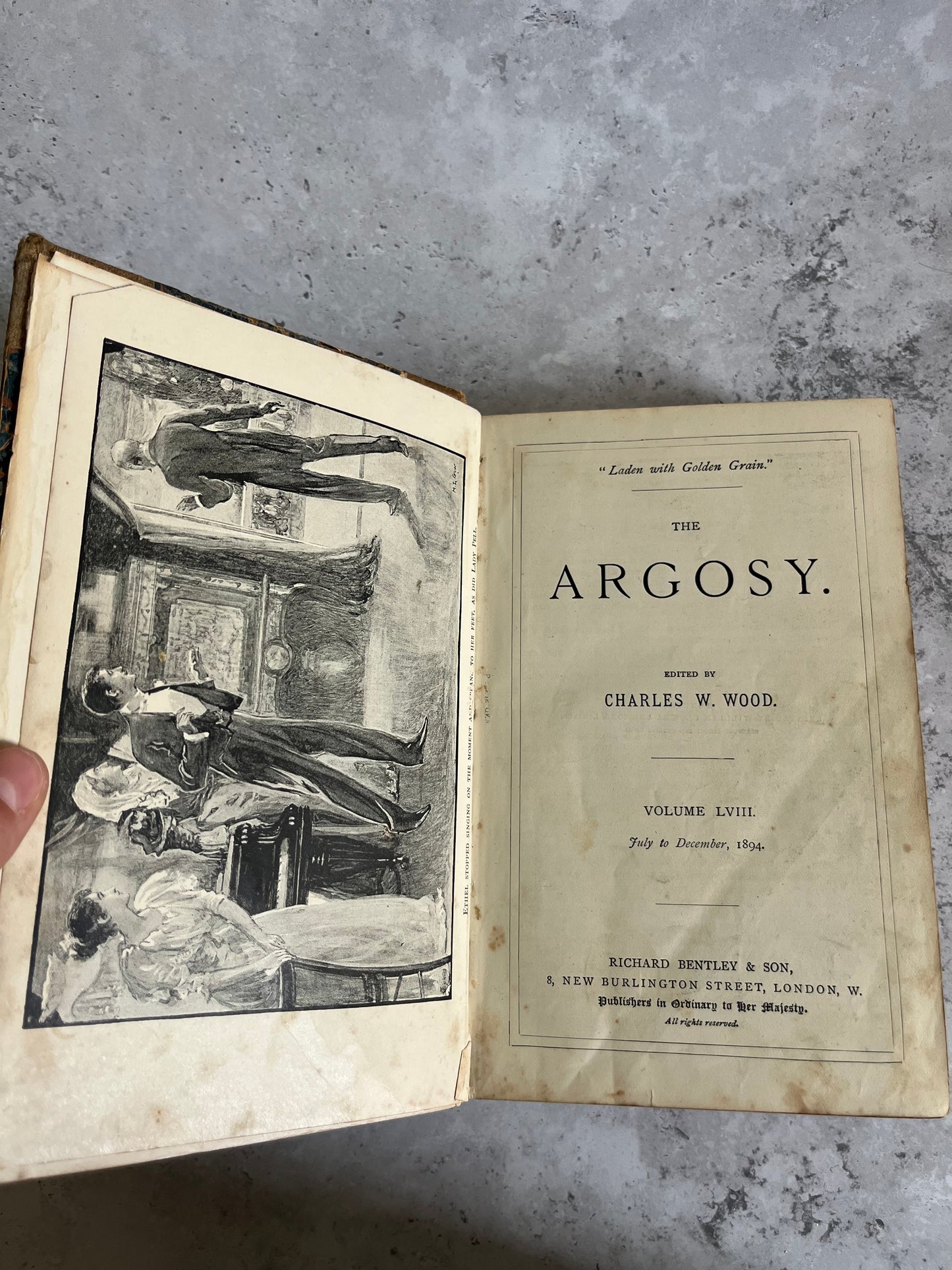 The Argosy 1894 Vol. 2 Article Collection Edited By Charles W Wood