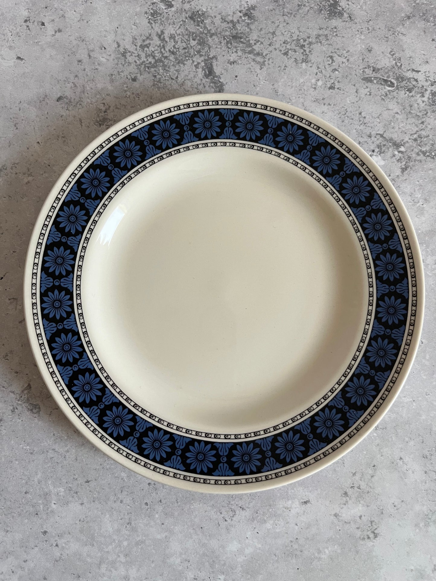 Vintage Wedgwood Set Of 7 Side Plates 1960’s Argosy Pattern Good Condition