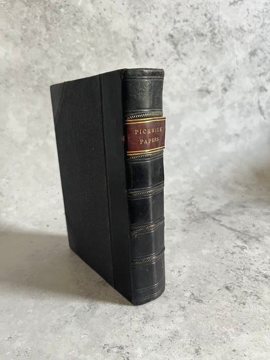 The Pickwick Papers By Charles Dickens Ilustrated Chapman Hall 1868 Edition HB Book